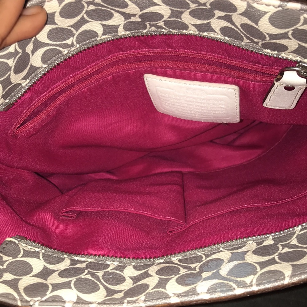 Coach Signature Mini Tote - Picture 5 of 10